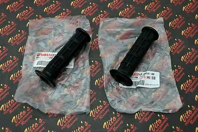 2 X Handlebar Grips OEM FACTORY Yamaha ATV Banshee YFZ450 Raptor 700 660 350 • $36.99