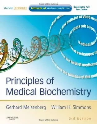 Principles Of Medical Biochemistry By Meisenberg Phd • $41.95