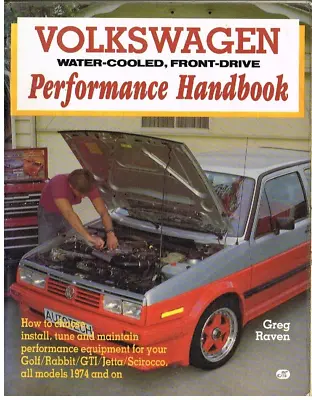 TUNING VW GOLF Mk1 Mk2 SCIROCCO Mk1 Mk2 JETTA Mk1 Mk2 74-87 FOR ROAD & RACE BOOK • $40.41