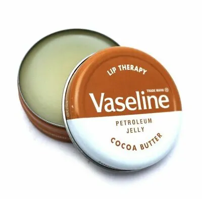 £2.99 • Buy Vaseline Cocoa Butter Lip Balm Dry Lips Petroleum Jelly Therapy Original Tin 20g