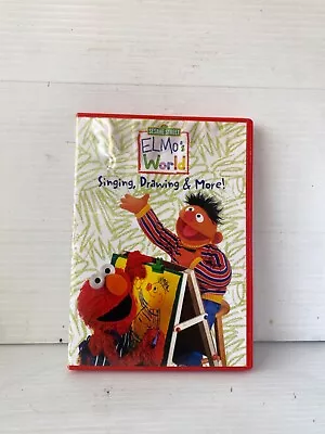 Elmo's World~ Singing Drawing More DVD  (FC211-4Q989 • $40