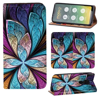 £4.99 • Buy Leather Stand Phone Shockproof Cover Case For Motorola Moto E20 30 40/G7 G8 G22