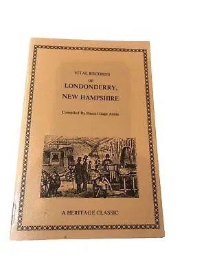 Vital Records Londonderry New Hampshire NH • $9.99