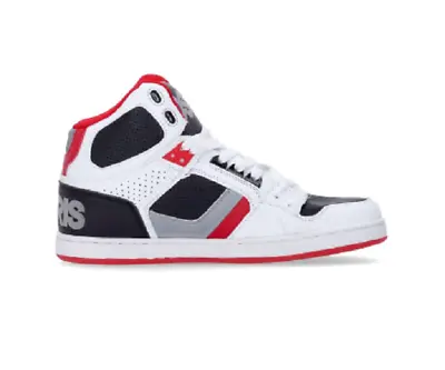 OSIRIS 13432846 NYC 83 CLK Mn`s (M) White/Black/3M/Red Synthetic Boots Skate • $44.99
