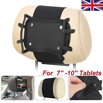 £7.29 • Buy Universal Car Back Seat Headrest Holder Mount Stand For IPad Tablet Phone UK