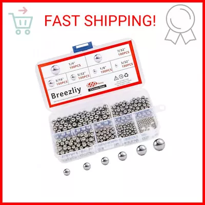 600 Piece 6 Sizes Assorted Loose Bicycle Bearing Balls 1/4  7/32  3/16  5/32  1/ • $12.81