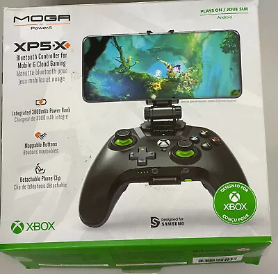 PowerA MOGA Xbox Controller Mobile (XP5-X+)Bluetooth Cloud Android & PC-Used • $22.99