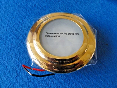 £20 • Buy   Aqua Signal Paris KL Messg LED Cabin  Interior Light Recessed Stainless/Brass