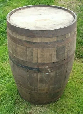 Grade A - Old Reclaimed Used Rustic Whiskey / Scotch Whisky Oak Wooden Barrel • £129.99