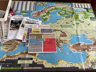 GMT Games Unconditional Surrender (1st Printing) Unpunched NM • £86.85