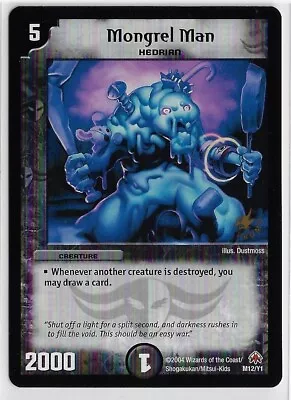 DUEL MASTERS NM McDonald's HAPPY MEAL Uncommon PROMO #M12/Y1 MONGREL MAN - DM-04 • $14.99