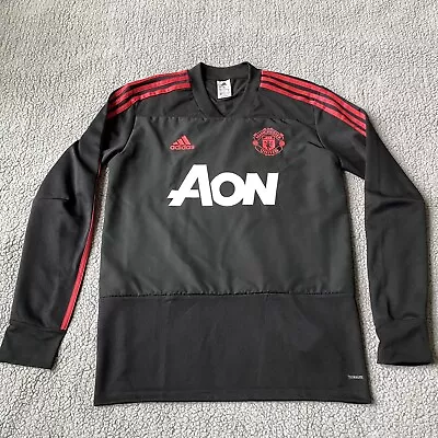 Manchester United 2018/2019 Men's Training Top Shirt Soccer Football Medium • $49.99