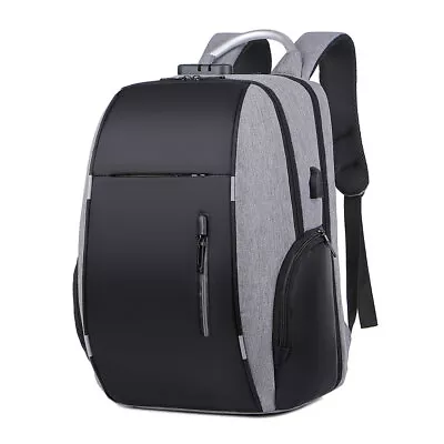 17 Inch Travel Business Flight Laptop Backpack & USB Charger Port Luggage Sleeve • $32.69