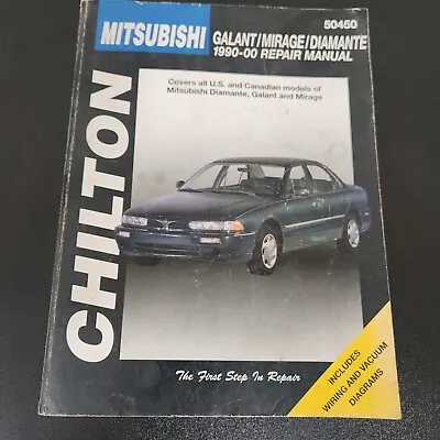 Chilton Mitsubishi Repair Manual Galant Mirage Diamante 1990-00 Paperback  • $14.99