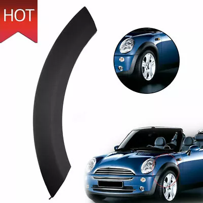 Wheel Left Side Upper Fender Arch Cover Trim For BMW Mini Cooper2002-2008 PC BLK • $15.67