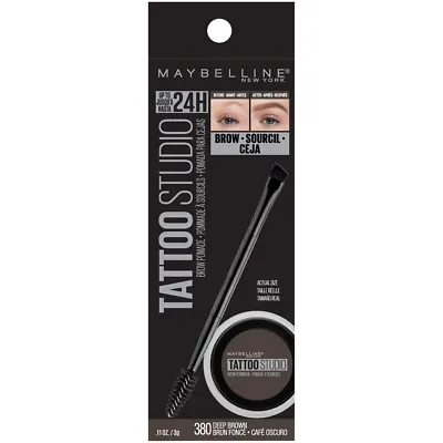 Maybelline Tattoo Studio Brow Pomade ~ Choose Your Shade • $8.95