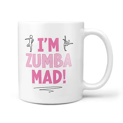 Funny Present For Zumba Loving Friend - Gifts For Zumba Instructor Fitness Cup • £9.95