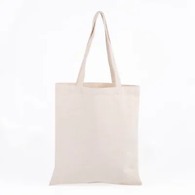 (10 Pack) Reusable Cotton Canvas Blank Plain Tote Bags Shopping Craft Groceries  • $87.99