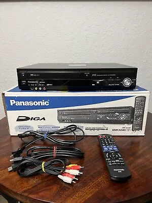 Panasonic DMR-EZ48V Combo DVD Recorder/VHS VCR + Remote - TESTED WORKING - READ • $299.95