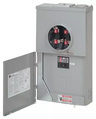 CUTLER HAMMER  MBT48B200BTS Meter Socket 200 Amp With Main Breaker Ringless • $266.99