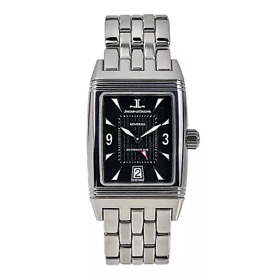 Jaeger-LeCoultre Reverso Gran Sport Ref 290.8.60 27mm X 36mm Black Dial Engraved • $4550