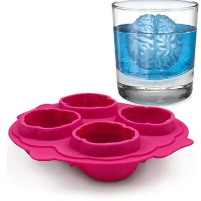 3D Brain Ice Silicone Mold Cake Cream Mould Cooking Chocolate Decoration Tools • $26.24