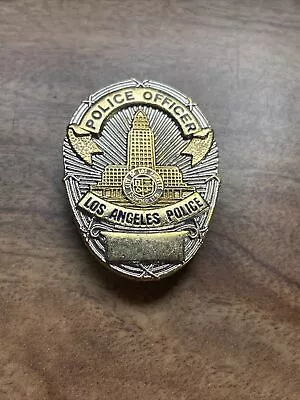 LOS ANGELES CA Police Officer Magnet Fridge Mini Vtg Rare 80s Badge 1.5” Metal • $9.80