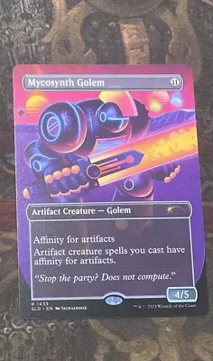 Mycosynth Golem| Secret Lair X Mycosynthwave | MTG | Same Day Ship! • $24.99