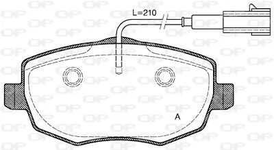 Pad Brake Lancia Ypsilon (843) • £23.58