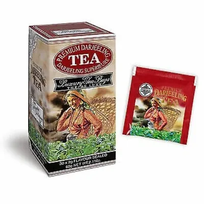 Mlesna DARJEELING TEA Ceylon Tea In Luxury 30 Individually Foil Wrap Sachets • $13.99
