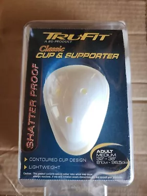 Tru-fit Protective Cup & Athletic Supporter Adult Meduim 32-38  New!!! • $3.50