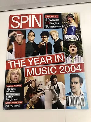 SPIN Magazine - January 2005 - The Year In Music 2004 • $2.99