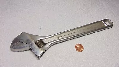 Vintage S-K TOOLS 10  Adjustable Wrench USA #8010 -Smooth-Nice Used • $12.99