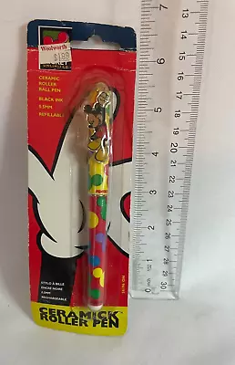 Vintage Disney Mickey Mouse Ceramick Roller Pen Mickey Unlimited 1996 - New • $12