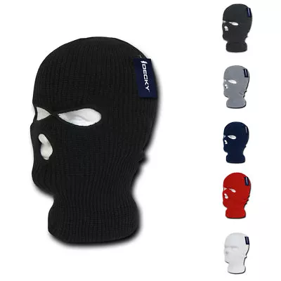 Warm Winter Balaclava 3 Hole Face Masks Beanies Ski Motorcycle Biker Tactical • $11.95