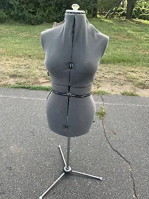 Dritz My Double Dress Form  Nylon With Adjustable Mannequin W/tripod Stand Rare  • $99.99