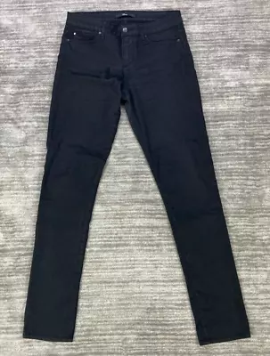 Else Jeans Womens Size 29 Skinny Mid Rise Black Denim Pants • $15