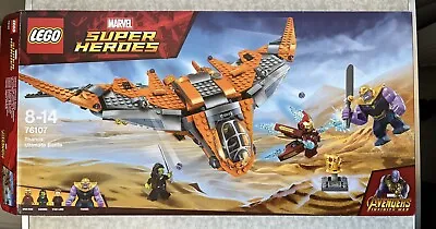 £25 • Buy LEGO Marvel Super Heroes: Thanos: Ultimate Battle (76107)