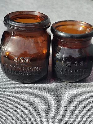 Vintage Marmite Jars 4oz & 2oz Good Condition • £4