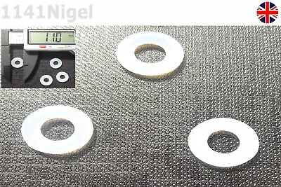 £1.98 • Buy 11mm OD  3mm CS O Rings Seal Silicone VMQ Sealing O-rings Washers UK    Last Few
