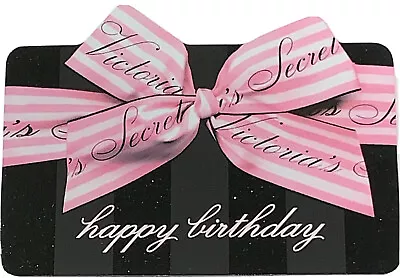 VICTORIA’S SECRET GIFT CARD $ 0.00 🎀🌸🎀🌸🎀Happy Birthday🎂🎈🥳🎉Sparkles✨🩷 • $1.50