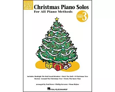 Christmas Piano Solos - Level 3: Hal Leonard Student Piano Library • $4.74