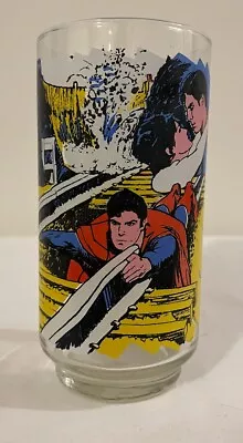 Vintage Superman The Movie Pepsi Collector Drinking Glass Cups 1978 (1 Glass) • $15