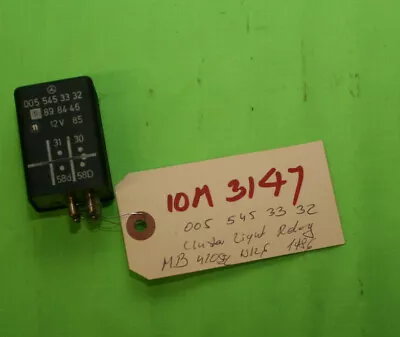 Mercedes 420sel W126 Instrument Cluster Light Relay 0055453332  Genuine Oem 1986 • $59.08