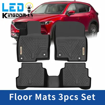 3D Floor Mats For 2017-2024 Mazda CX-5 All Weather Rubber Waterproof Car Liners • $60.99