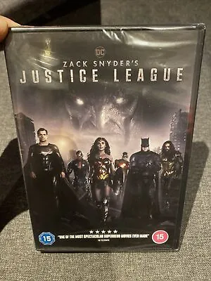 Justice League - Zack Snyder's DC NEW SEALED DVD • £4.39