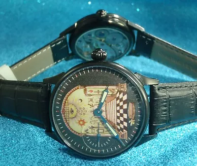 MOLNIYA Vintage USSR Excellent Watch Masonic Mason Style Mechanical Serviced • $149.99