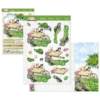 £1.99 • Buy Hunkydory Cutest Kittens Cat Deco Large Decoupage Card Kit P&P Discount