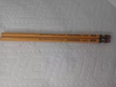 Vintage Eberhard Faber MONGOL 482 Pencil  #4 (2PCS) • $10.36