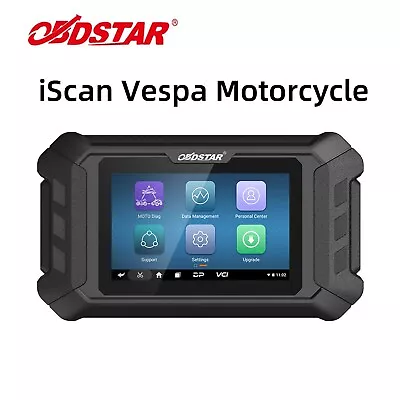 OBDSTAR For VESPA Intelligent Motorcycle Diagnostic Scanner Tool Action Test • $369